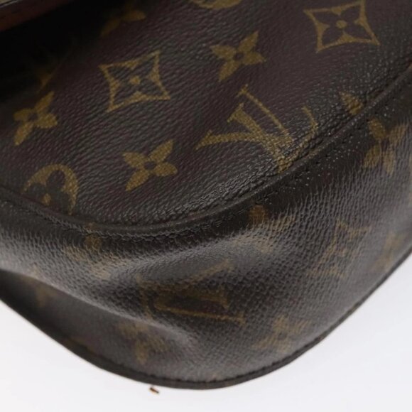 LOUIS VUITTON Monogram Monogram Saint Cloud GM Shoulder Bag M51242 Auth 122628 - Picture 4 of 16